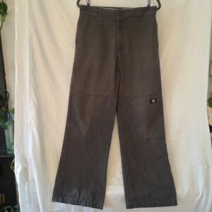 Dickie's Men's Loose Fit Gray Work Pants Size 32x36, with Utulity Pocket